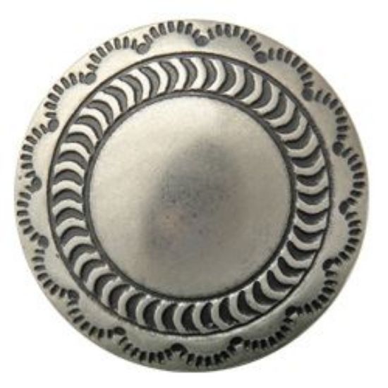 Picture of Nickel Silver Shield Concho w/ Screw 25mm
