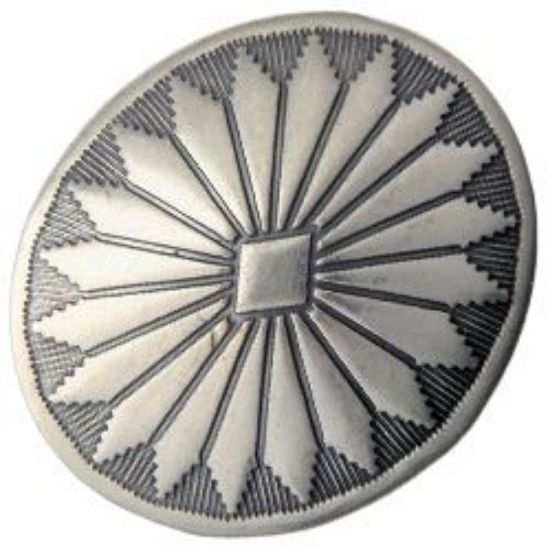 Picture of Nickel Silver Navajo Concho w/ Screw 29x34mm