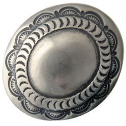 Picture of Nickel Silver Shield Concho w/ Screw 29x34mm