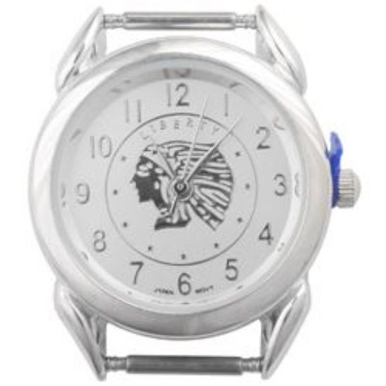 Picture of Indian Head Watch 30x27mm, Pin Size 12mm