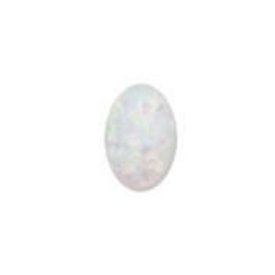 Picture of Imitation Opal, Oval Cabochon, 4x6mm