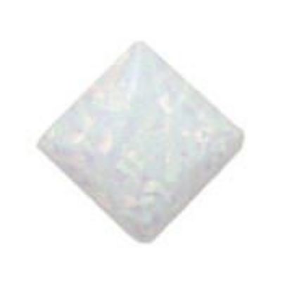 Picture of Imitation Opal, Square Cabochon, 8mm
