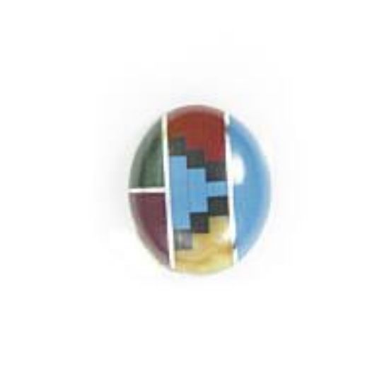 Picture of Inlay Oval Cabochon 10x12mm
