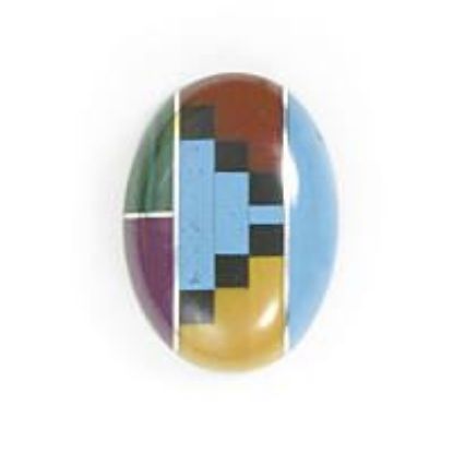 Picture of Inlay Oval Cabochon 13x18mm