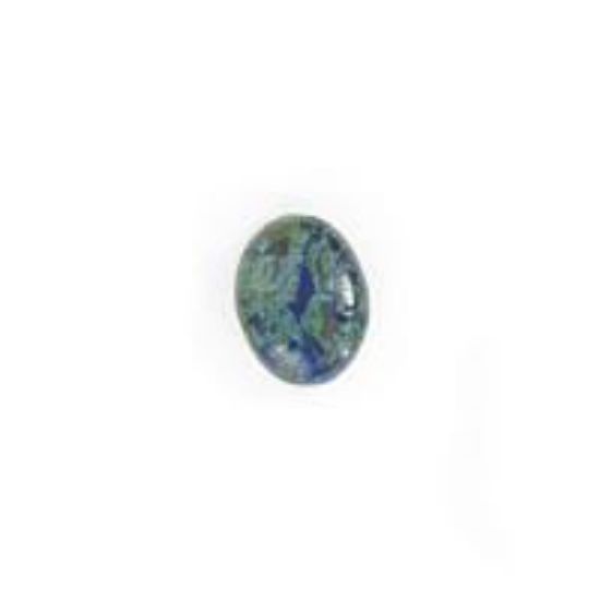 Picture of Azurite/Malachite Oval Cabochon 6x8mm