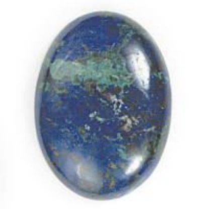Picture of Azurite/Malachite Oval Cabochon 18x25mm