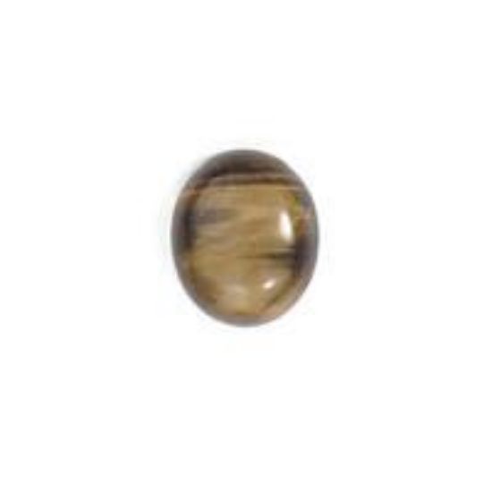 Picture of Oval Tiger Eye Cabochon 10x12mm