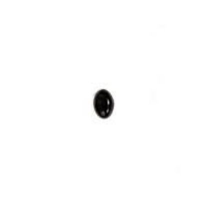 Picture of Black Onyx Oval Cabochon 4x6mm