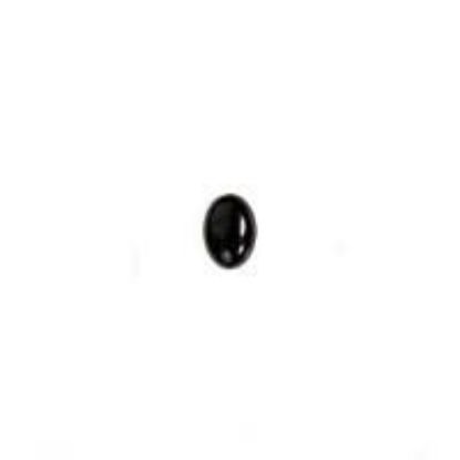 Picture of Black Onyx Oval Cabochon 5x7mm