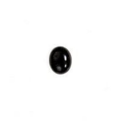 Picture of Black Onyx Oval Cabochon 8x10mm