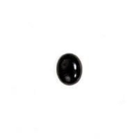 Picture of Black Onyx Oval Cabochon 8x10mm