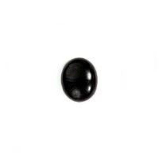 Picture of Black Onyx Oval Cabachon 10x12mm