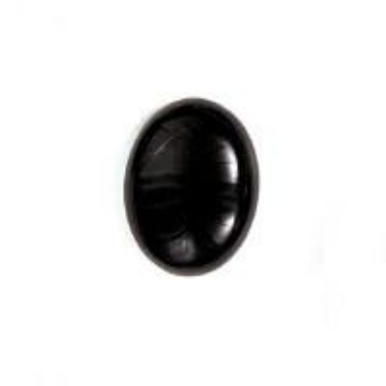 Picture of Black Onyx Oval Cabochon 15x20mm