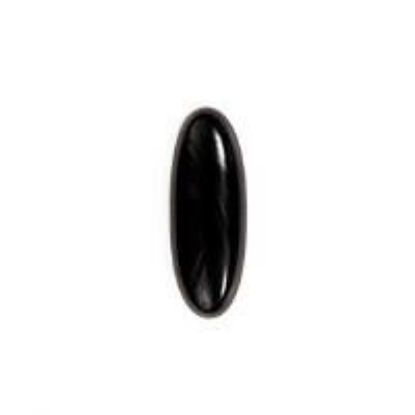Picture of Black Onyx Long Oval Cabochon 8x22mm
