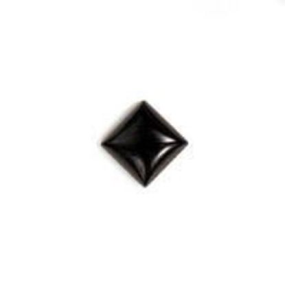 Picture of Black Onyx Square Cabochon 10mm
