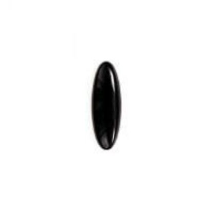 Picture of Black Onyx Long Oval Cabochon 6x18mm