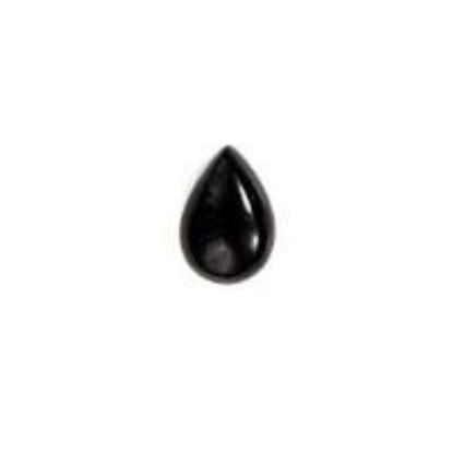 Picture of Black Onyx Pear Cabochon 9x13mm