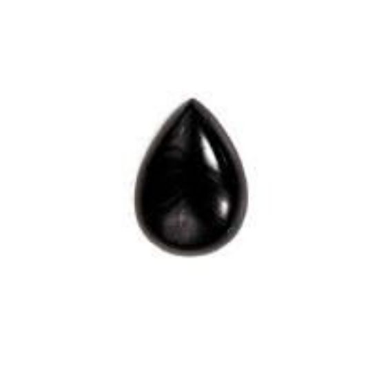 Picture of Black Onyx Pear Cabochon 13x18mm