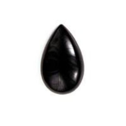 Picture of Black Onyx Pear Cabochon 15x24mm