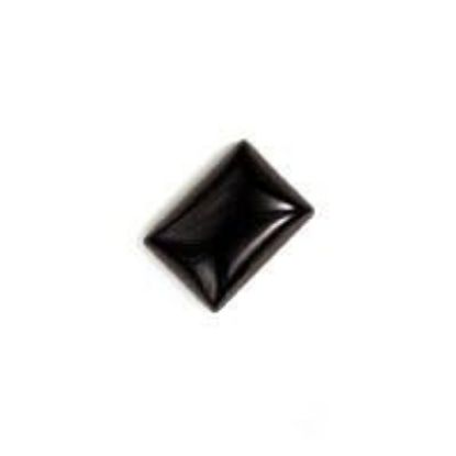 Picture of Black Onyx Rectangle Cabochon 10x14mm
