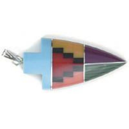 Picture of Pendant, Inlay Arrowhead with Bail, 30mm