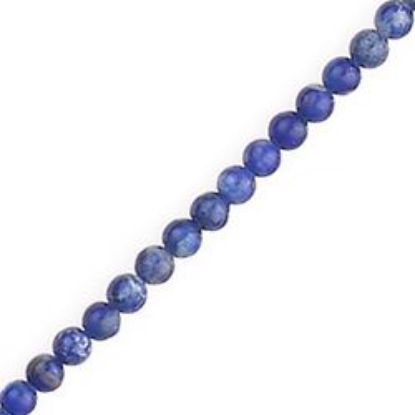 Picture of Lapis Round Bead "AB" 3mm 16" Strand