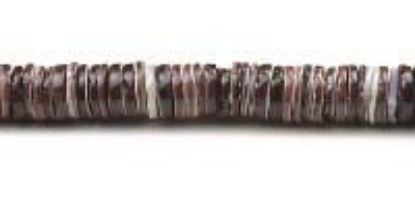 Picture of Violet Oyster Heishi Bead 4-5mm 24" Strand