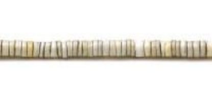 Picture of Grey Oyster Heishi Bead 2-3mm 24" Strand