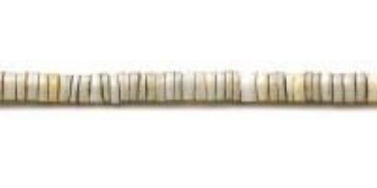 Picture of Grey Oyster Heishi Bead 2-3mm 24" Strand