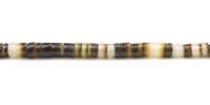 Picture of Black Lip Heishi Bead 4-5mm 24" Strand