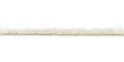 Picture of White Clam Heishi Bead 2-3mm 24" Strand