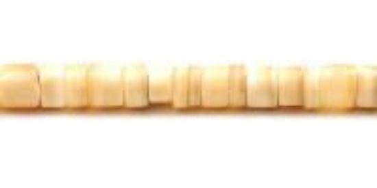 Picture of Melon Heishi Bead 4-5mm 24" Strand