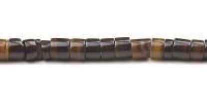 Picture of Dark Penshell Heishi Bead 4-5mm 24" Strand