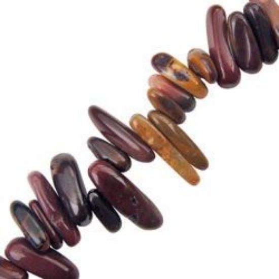 Picture of Mookite Long Chip Beads 16" Strand