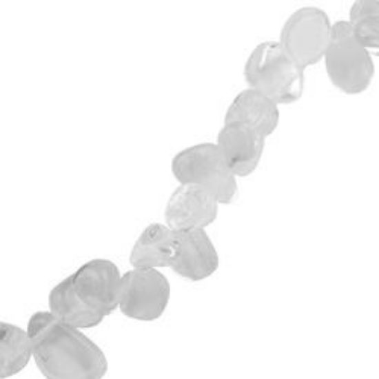 Picture of Crystal Drop Chip Beads 16" Strand