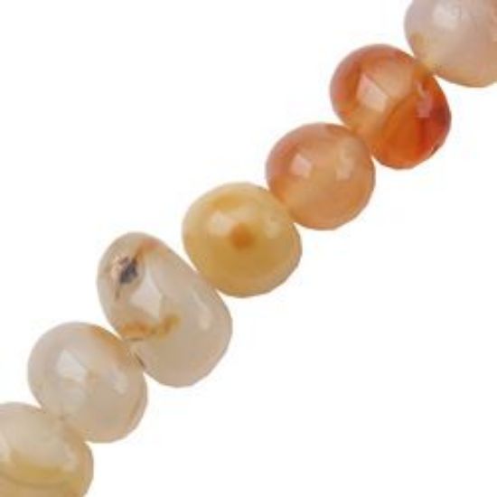 Picture of Carnelian Pebble 16" Strand