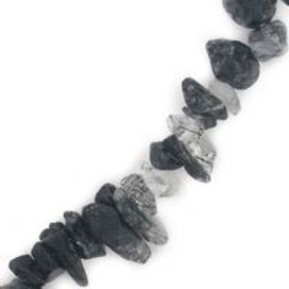 Picture of Rutilated Quartz Chip Bead 36" Strand
