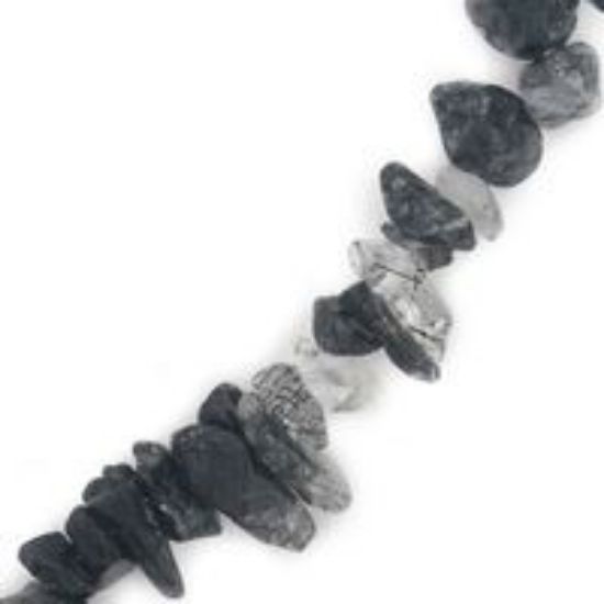 Picture of Rutilated Quartz Chip Bead 36" Strand