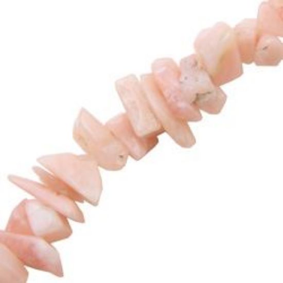 Picture of Pink Opal Chip Bead 34" Strand