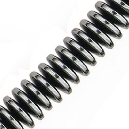 Picture of Hematine Rondelle Bead 6mm, 16" Strand