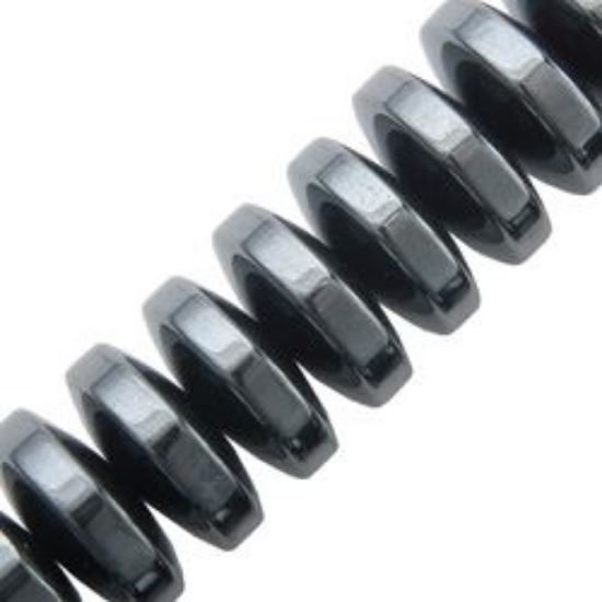 Picture of Hematine Rondelle 12mm, 16" Strand