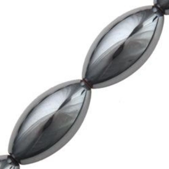 Picture of Hematine Rice 8x16mm 16" Strand