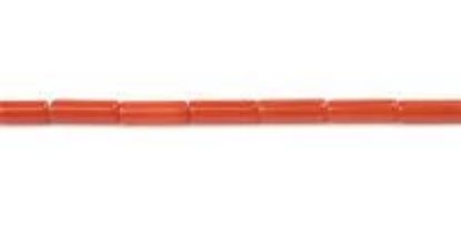 Picture of Bamboo Coral Tube Beads 2mm 16" Strand