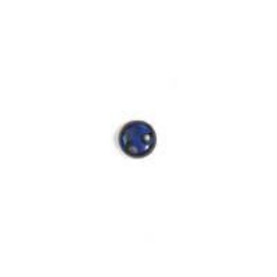 Picture of Blue Paua Shell Round Cabochon 6mm