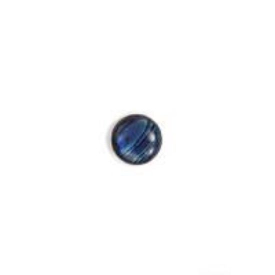 Picture of Blue Paua Shell Round Cabochon 8mm