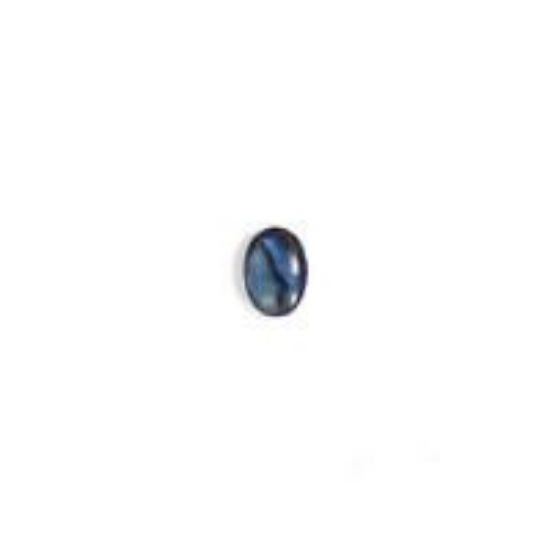 Picture of Oval Blue Paua Shell Cabochon 5x7mm