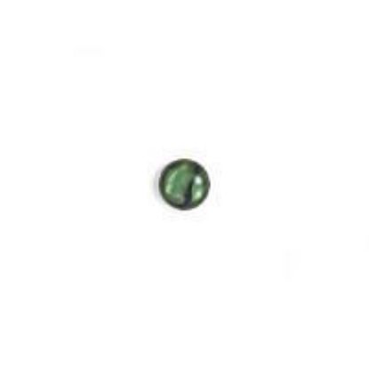 Picture of Round Green Paua Shell Cabochon 6mm