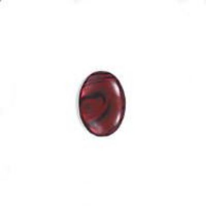 Picture of Red Paua Shell Oval Cabochon 10x14mm