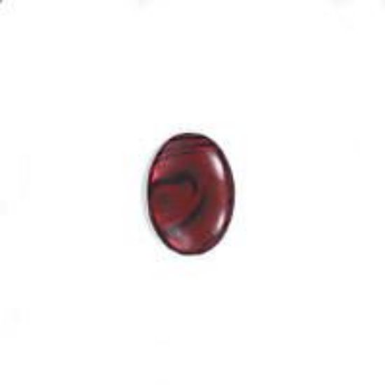 Picture of Red Paua Shell Oval Cabochon 10x14mm