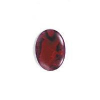 Picture of Red Paua Shell Oval Cabochon 13x18mm